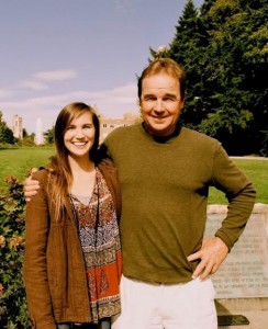 Derek Tarr and his daughter (2013)